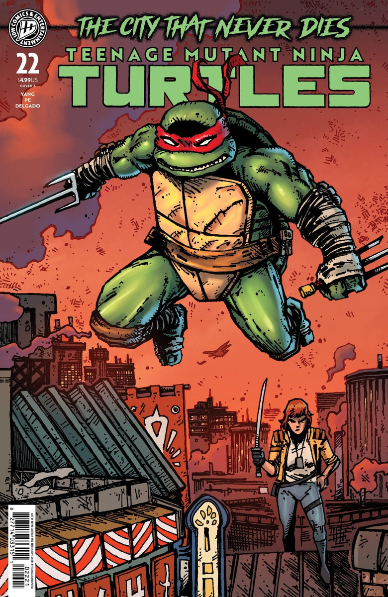 Teenage Mutant Ninja Turtles #22 Variant B (Eastman & Bishop