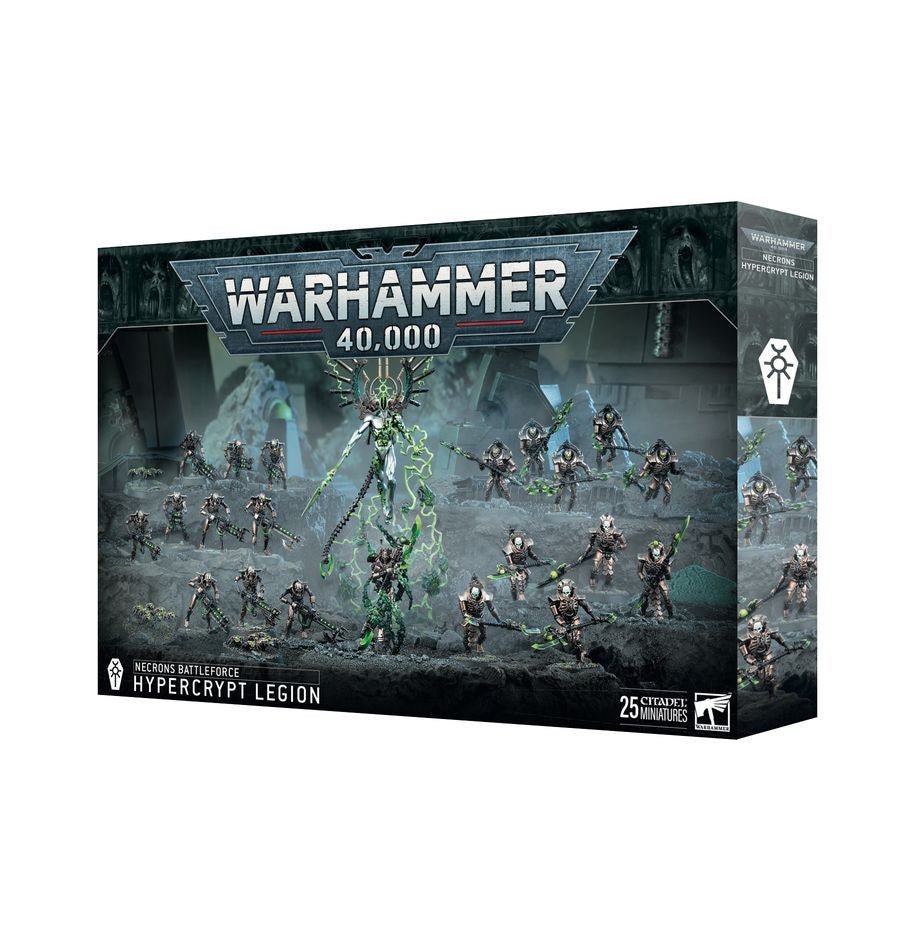 WARHAMMER 40K NECRONS BATTLEFORCE: HYPERCRYPT LEGION – gabescaveccc
