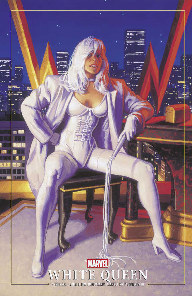 フロスト ホワイトクイーン- 「X-MEN」 マーベルコミケット X-Men #33 Greg And Tim Hildebrandt White Queen Marvel Masterpieces