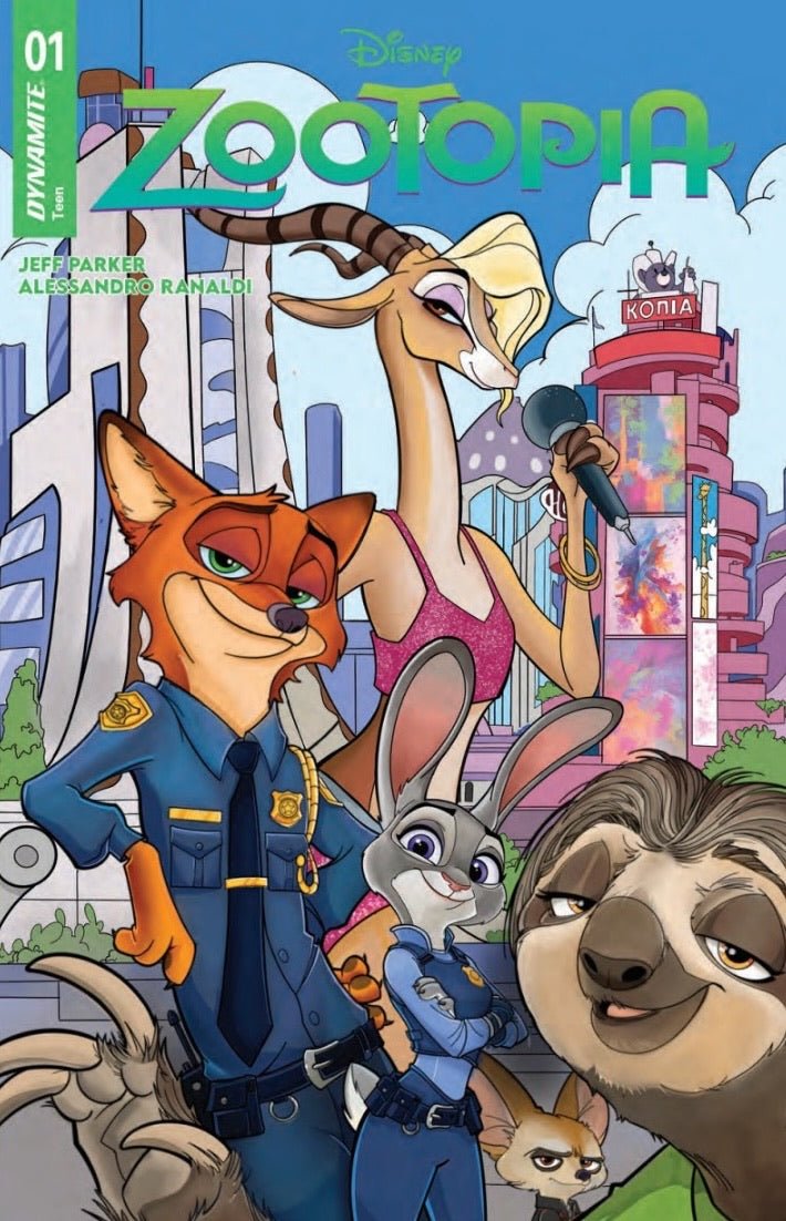 ZOOTOPIA #1 Exclusive Variant by Peter Smith – gabescaveccc