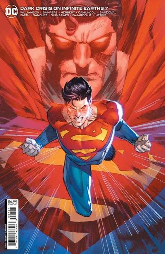 Dark Crisis On Infinite Earths #7 (Of 7) Cover B Clay Mann Card