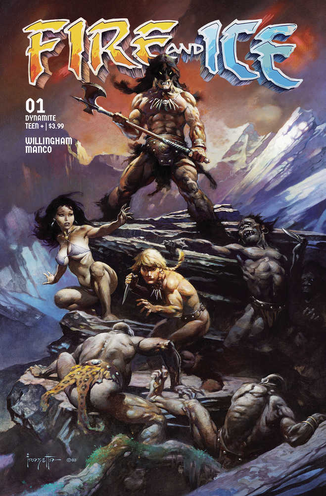 Frank Frazetta store Poster