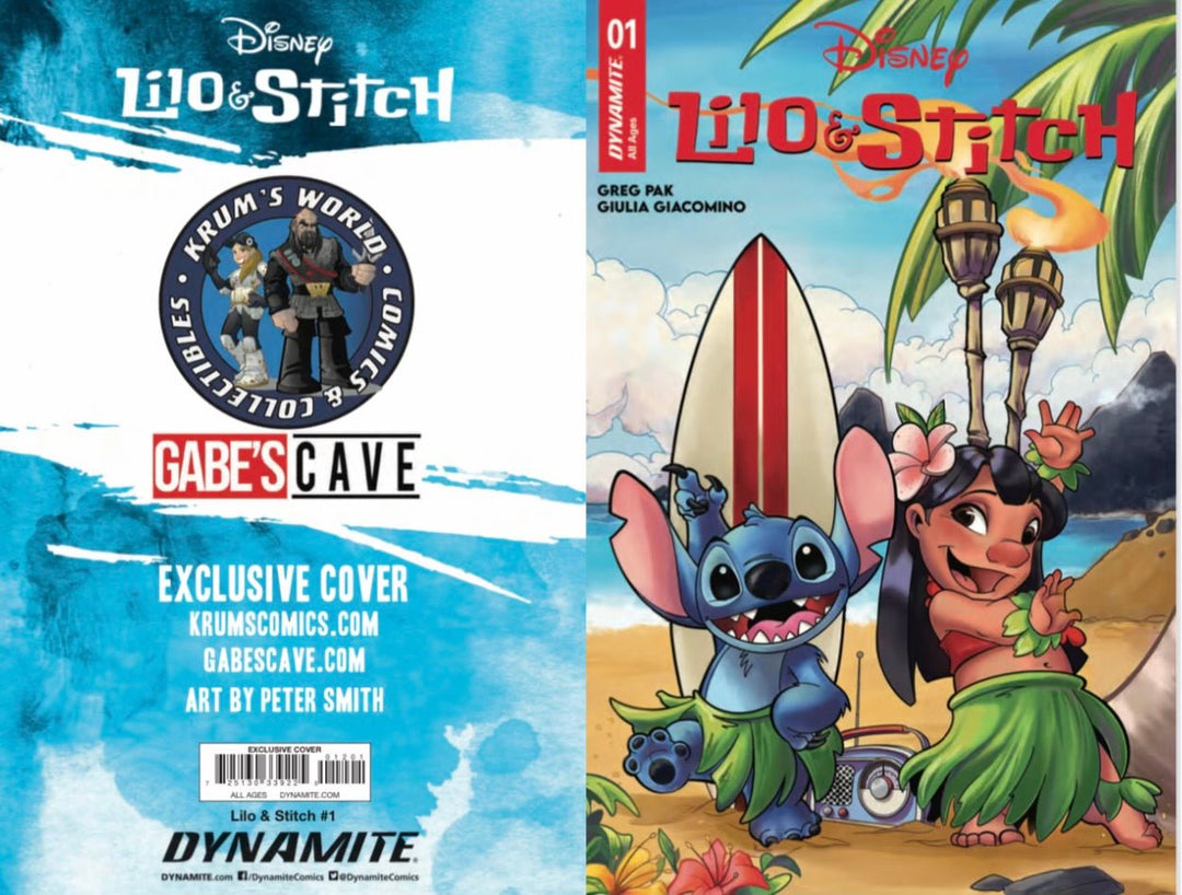 (Preorder) Lilo & Stitch #1 Exclusive Trade Dress Cover By Peter Smith - gabescaveccc