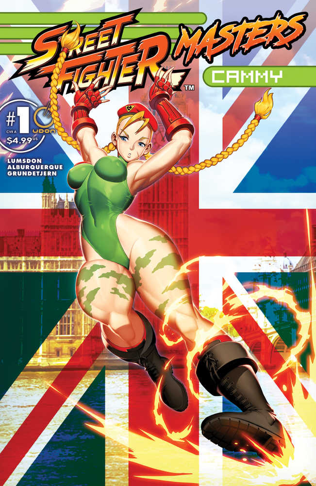 Street Fighter Masters Cammy #1 Cover A Genzoman – gabescaveccc