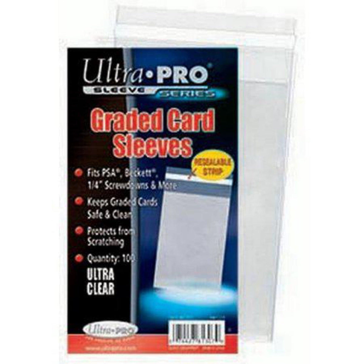 Ultra Pro Graded Card Sleeve (100 Sleeves) gabescaveccc Ultra Pro Graded Card Sleeve (100 Sleeves) gabescaveccc