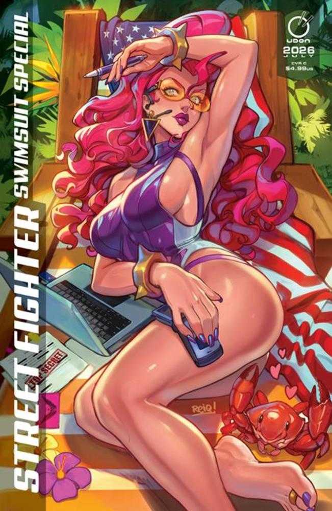 2026 Street Fighter Swimsuit Special 1 (One Shot) Cover C Reiq Crab Variant - gabescaveccc