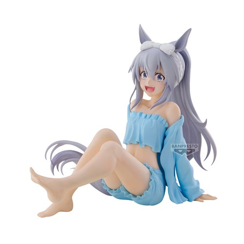 Uma Musume tamamo Cross relax time statue