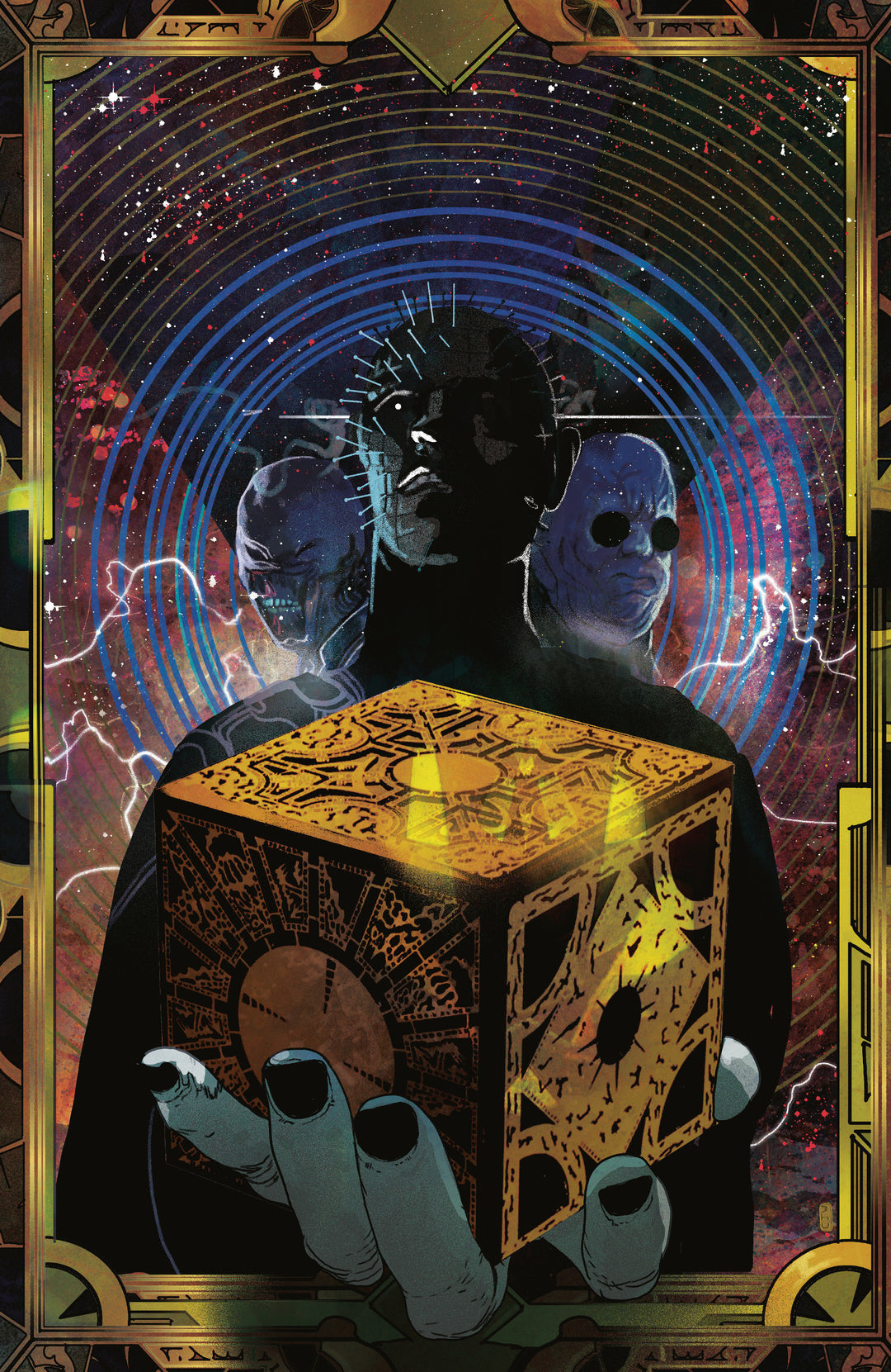Hellraiser: Resurrections   New Wounds #1 E 1 in 25 Variant Edition (Full Art, Ward)