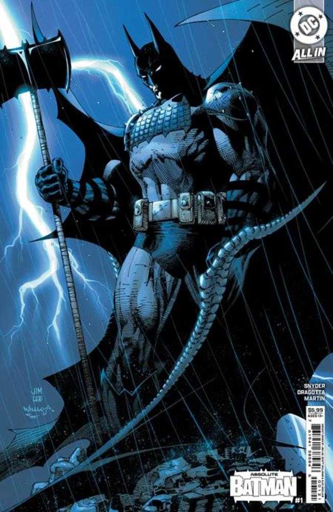 Absolute Batman #1 Cover C Jim Lee Card Stock Variant - gabescaveccc