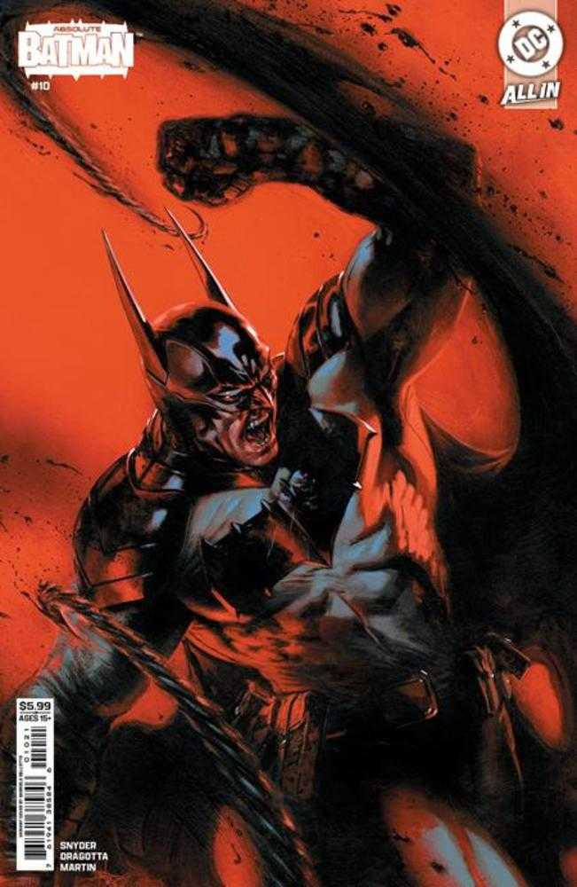 Absolute Batman 10 Cover B Gabriele Dell Otto Card Stock Variant - gabescaveccc