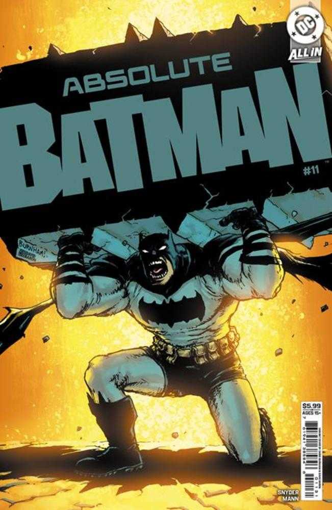 Absolute Batman 11 Cover C Chris Burnham Card Stock Variant - gabescaveccc