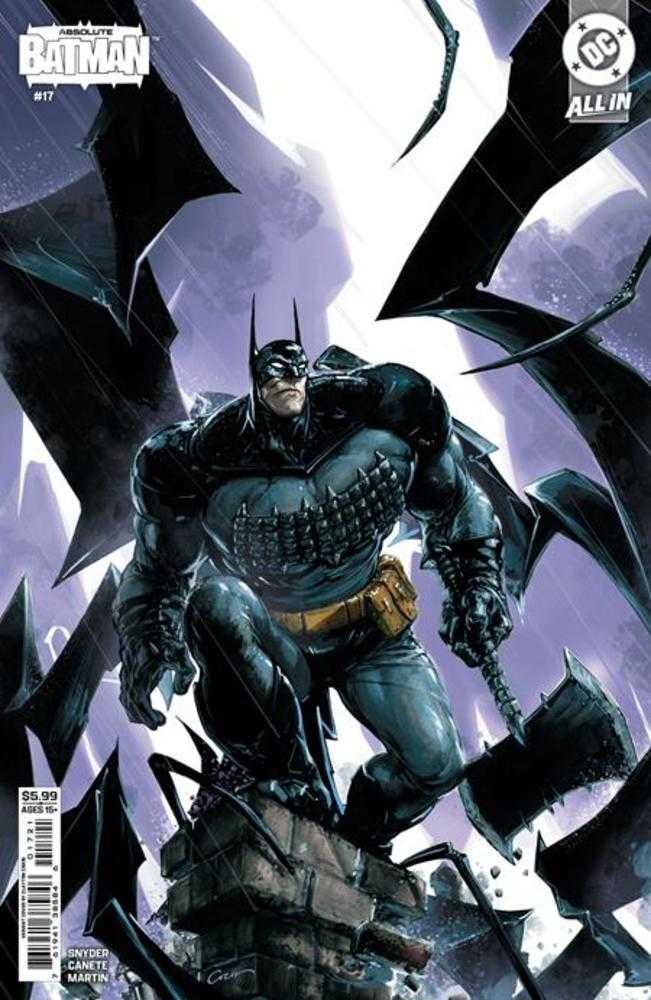 Absolute Batman 17 Cover B Clayton Crain Card Stock Variant - gabescaveccc