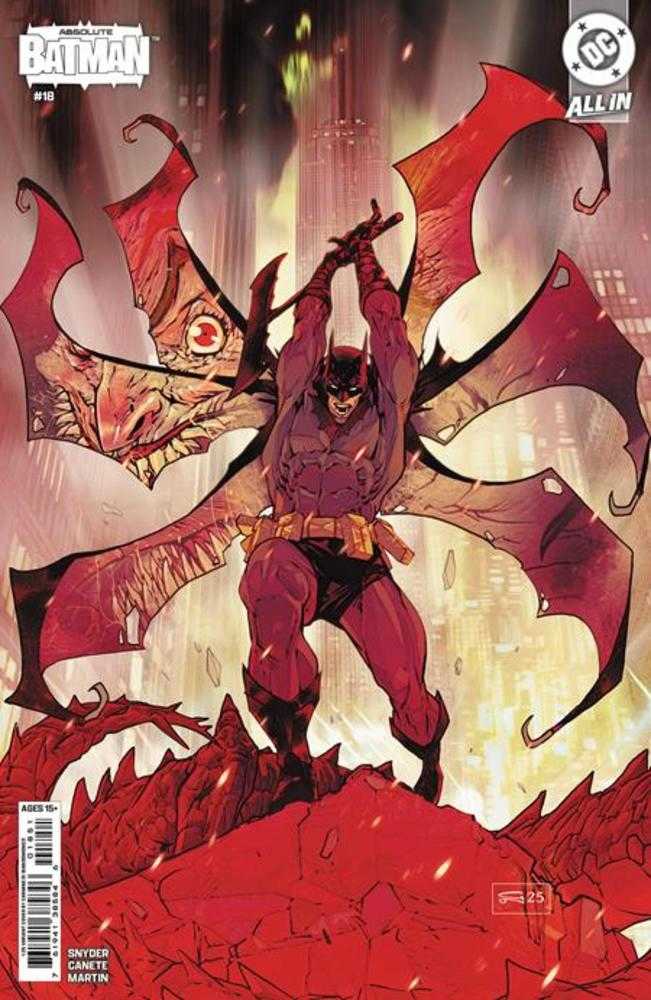 Absolute Batman 18 Cover E 1 in 25 Carmine Di Giandomenico Card Stock Variant - gabescaveccc