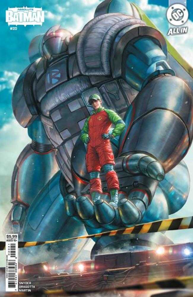 Absolute Batman 20 Cover D Kyuyong Eom Robins Dick Grayson Card Stock Variant - gabescaveccc
