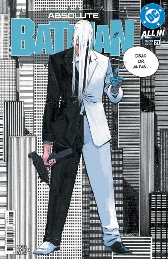 Absolute Batman 21 Cover A Nick Dragotta Two Face - gabescaveccc
