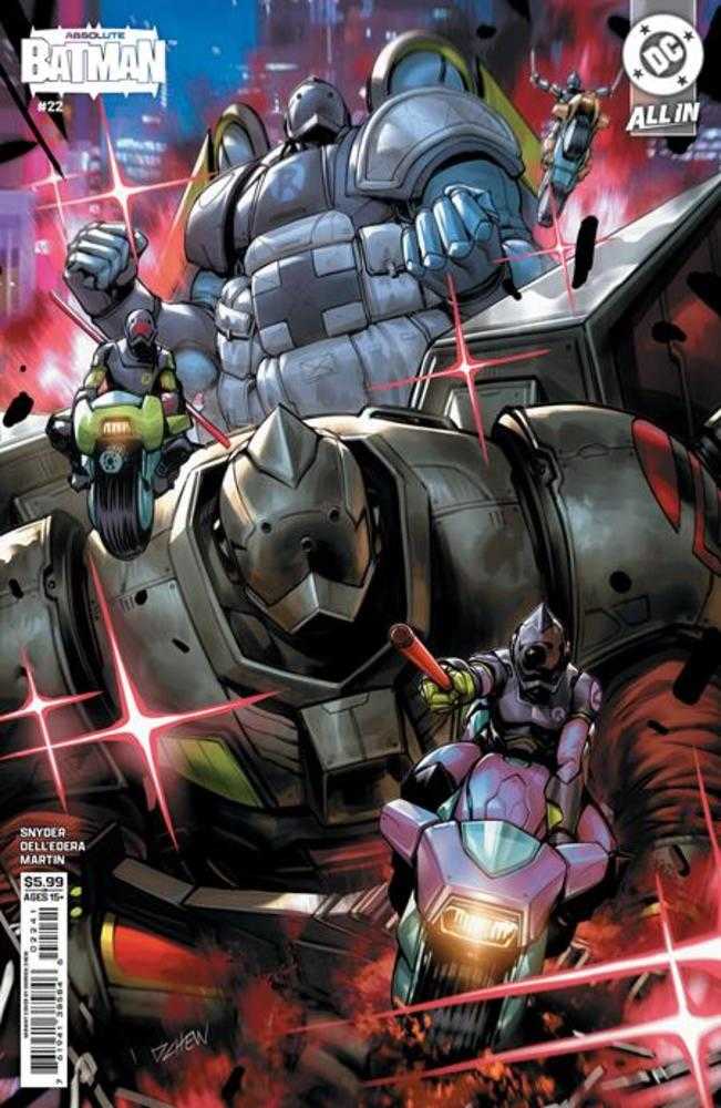 Absolute Batman 22 Cover D Derrick Chew Card Stock Variant - gabescaveccc