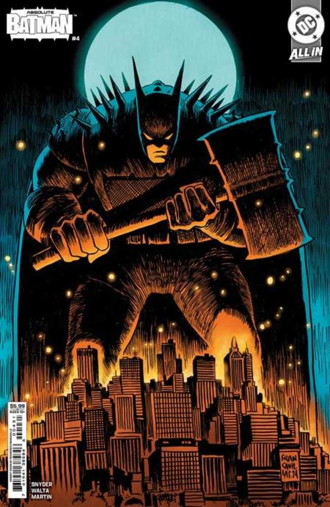 Absolute Batman #4 Cover C Francesco Francavilla Card Stock Variant - gabescaveccc