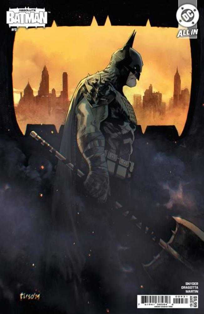 Absolute Batman 9 Cover C Tirso Cons Card Stock Variant - gabescaveccc