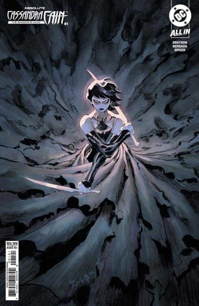Absolute Cassandra Cain The Shadows Hand 1 (One Shot) Cover B Matias Bergara Card Stock Variant - gabescaveccc