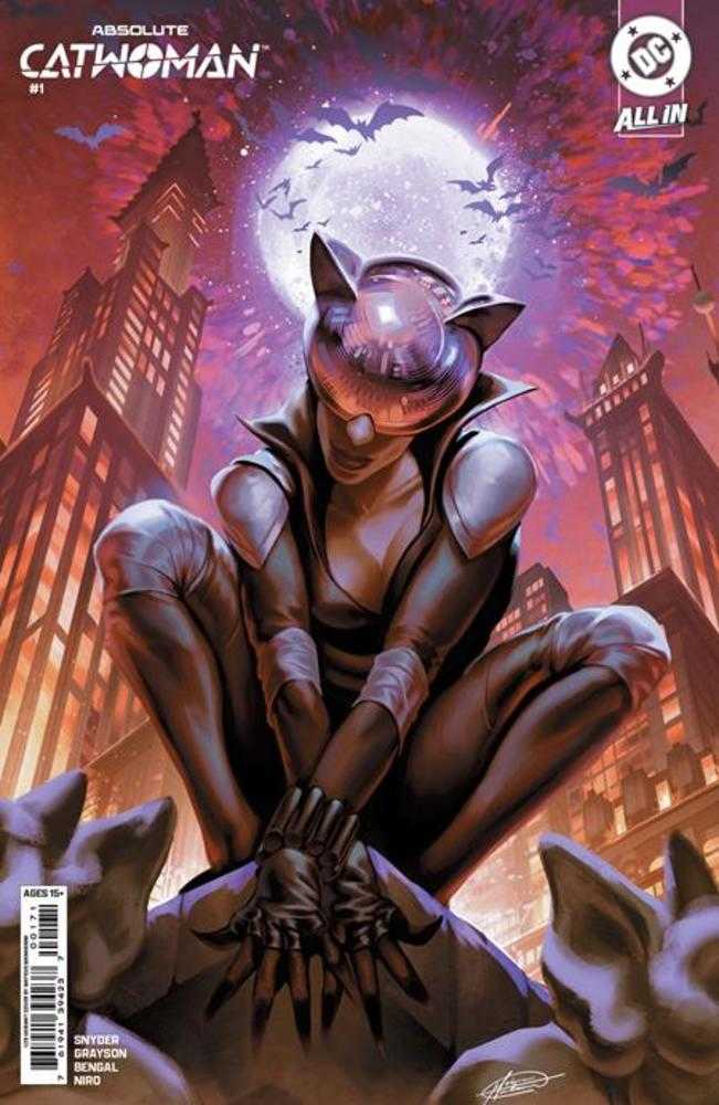 Absolute Catwoman 1 (Of 6) Cover H 1 in 25 Mateus Manhanini Card Stock Variant - gabescaveccc