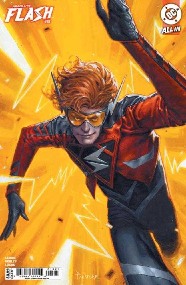 Absolute Flash 15 Cover B Davide Paratore Card Stock Variant - gabescaveccc