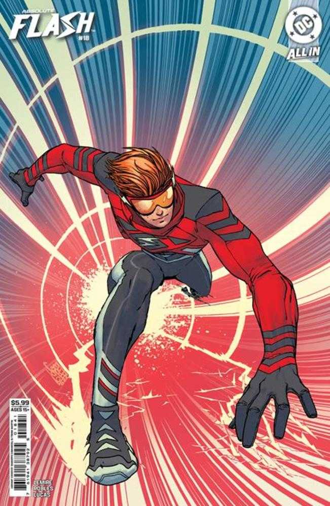 Absolute Flash 18 Cover D Giuseppe Camuncoli Card Stock Variant - gabescaveccc