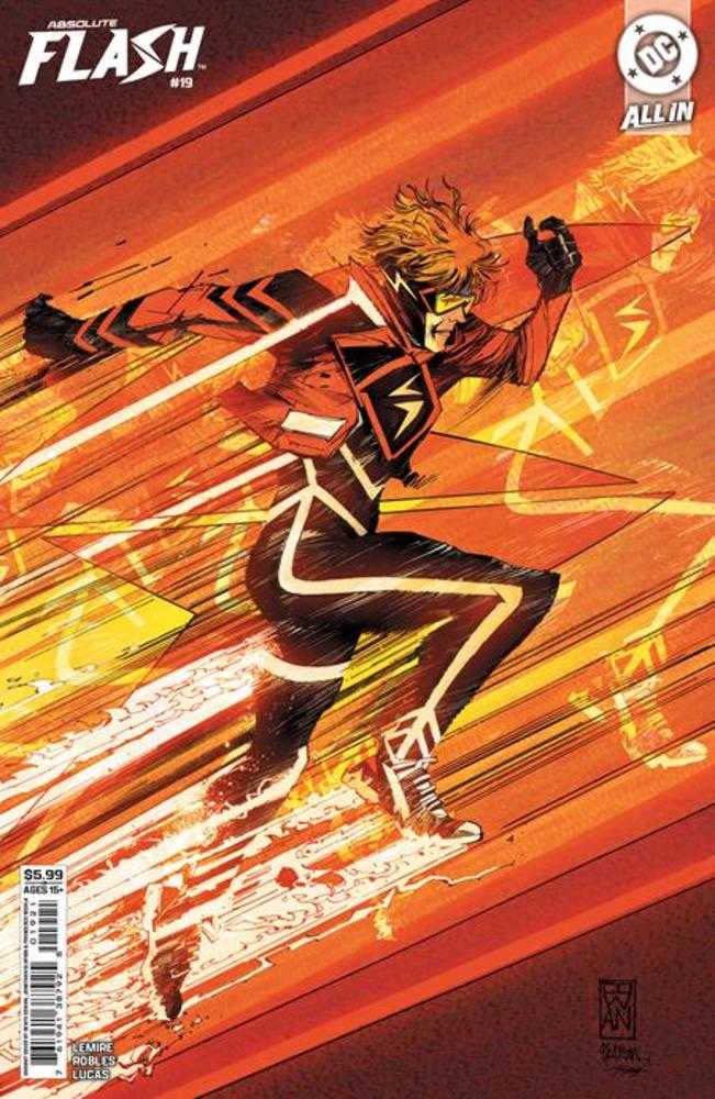 Absolute Flash 19 Cover B Denys Cowan Card Stock Variant - gabescaveccc