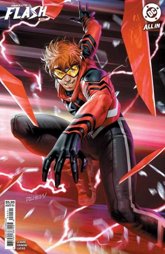 Absolute Flash #20 Cover B Derrick Chew Card Stock Variant - gabescaveccc