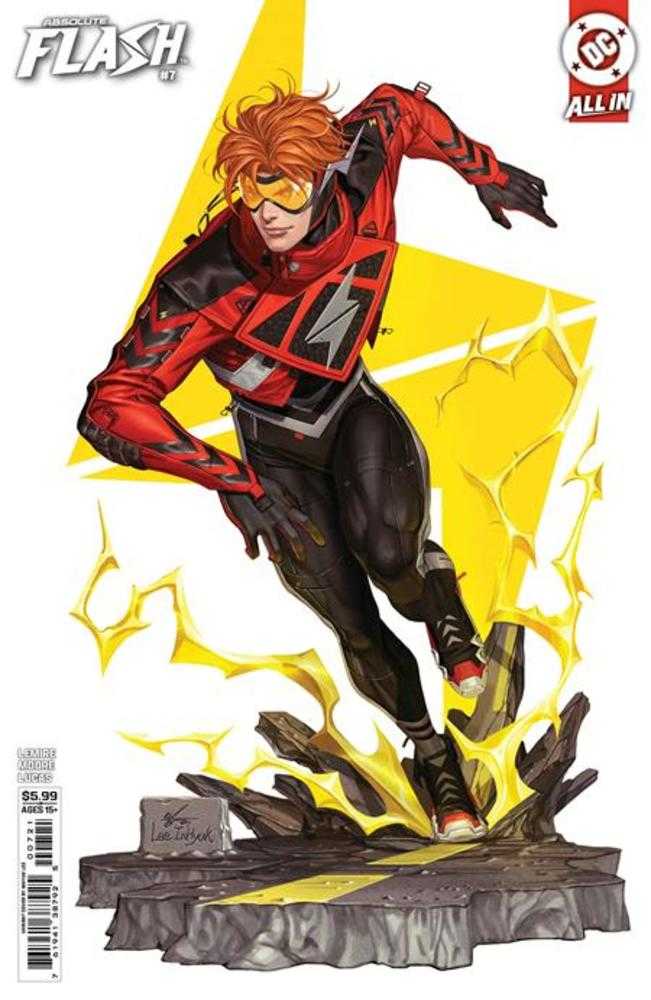 Absolute Flash 7 Cover B Inhyuk Lee Card Stock Variant - gabescaveccc