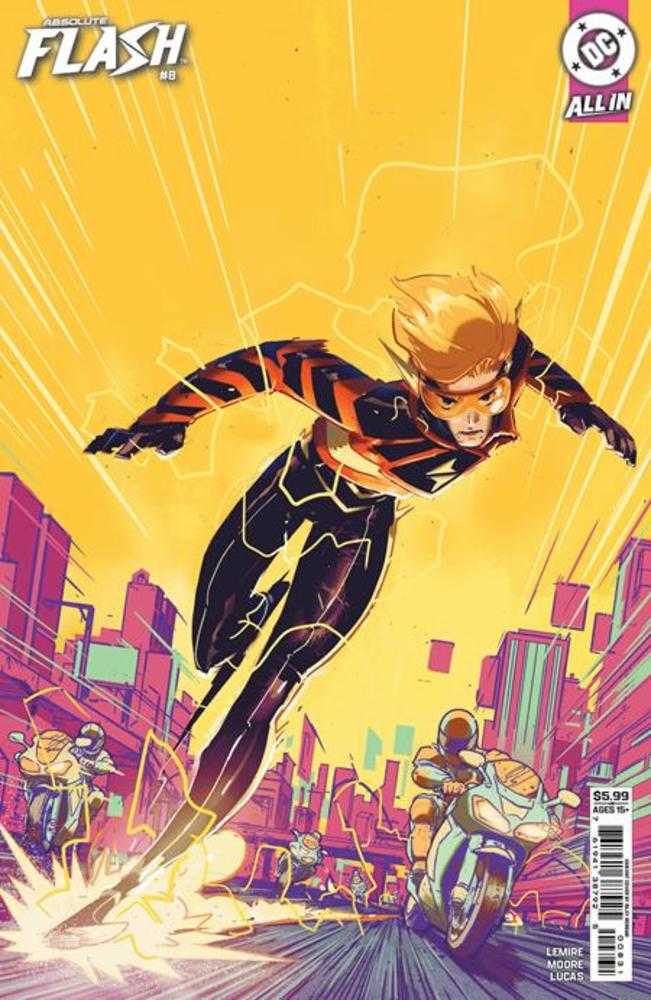 Absolute Flash 8 Cover C Riley Rossmo Card Stock Variant - gabescaveccc