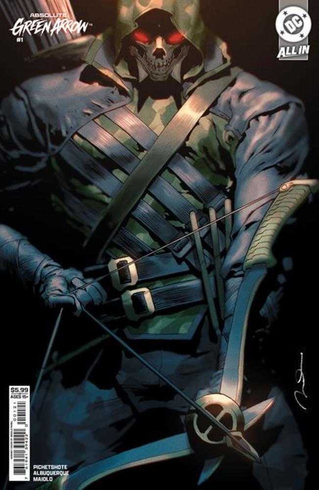 Absolute Green Arrow 1 (Of 6) Cover B Gerald Parel Card Stock Variant - gabescaveccc