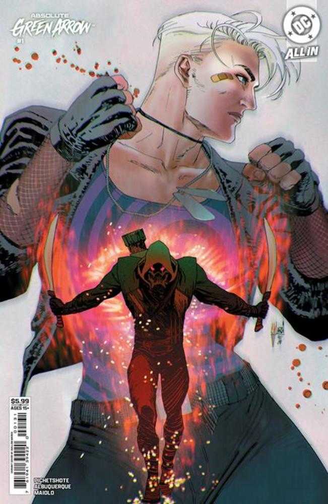 Absolute Green Arrow 1 (Of 6) Cover C Guillem March Card Stock Variant - gabescaveccc