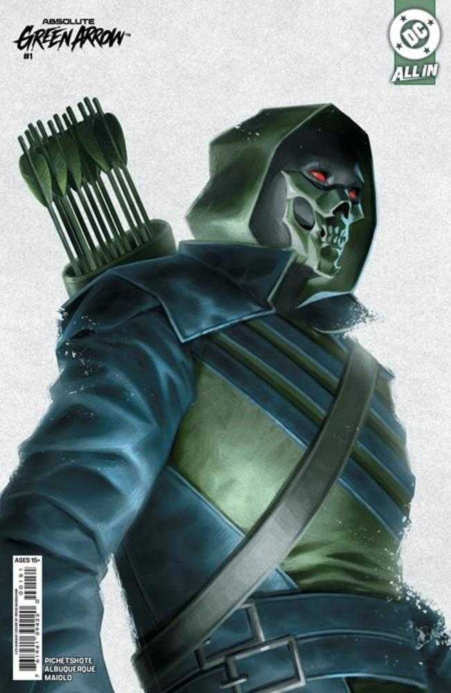 Absolute Green Arrow 1 (Of 6) Cover H 1 in 25 Reiko Murakami Card Stock Variant - gabescaveccc