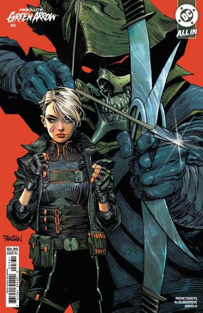 Absolute Green Arrow 3 (Of 6) Cover C Dan Panosian Card Stock Variant - gabescaveccc
