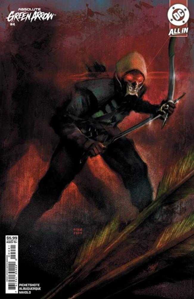 Absolute Green Arrow 4 (Of 6) Cover B Martin Simmonds Card Stock Variant - gabescaveccc