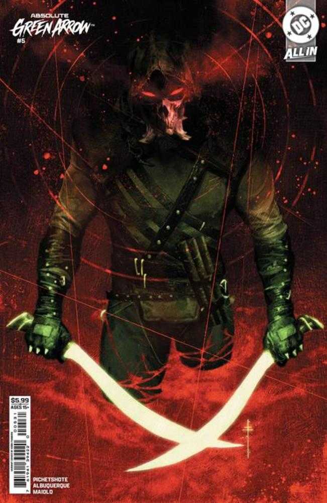 Absolute Green Arrow 5 (Of 6) Cover C Sebastian Fiumara Card Stock Variant - gabescaveccc