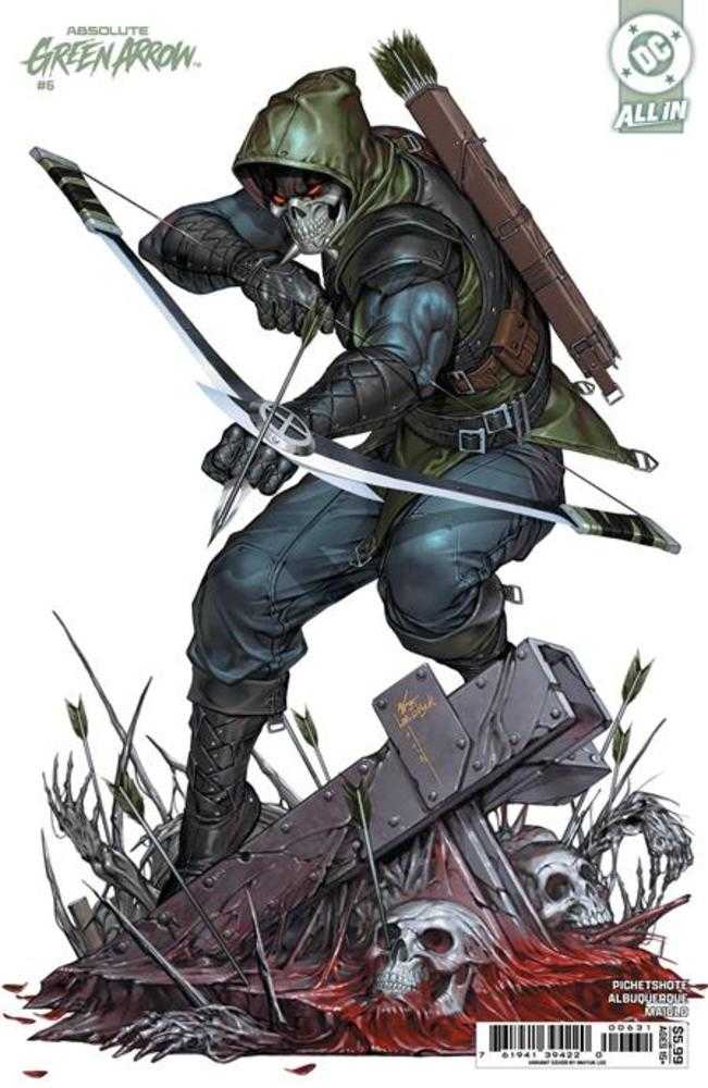 Absolute Green Arrow #6 (Of 12) Cover C Inhyuk Lee Card Stock Variant - gabescaveccc