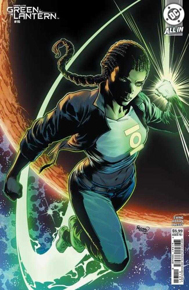 Absolute Green Lantern 16 Cover B Carlo Pagulayan Card Stock Variant - gabescaveccc