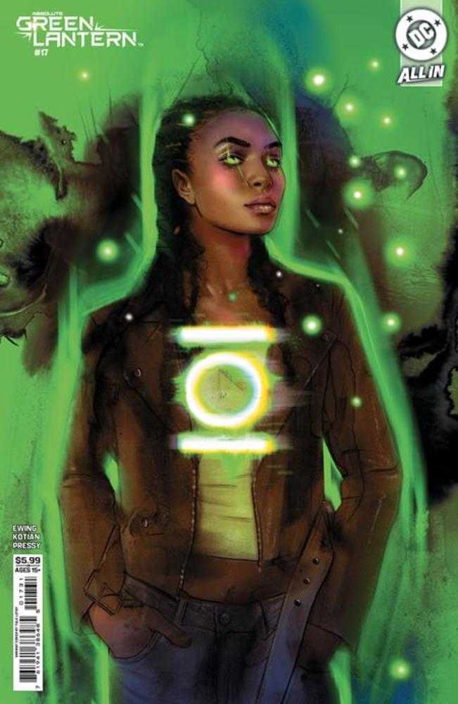 Absolute Green Lantern 17 Cover C Tula Lotay Card Stock Variant - gabescaveccc