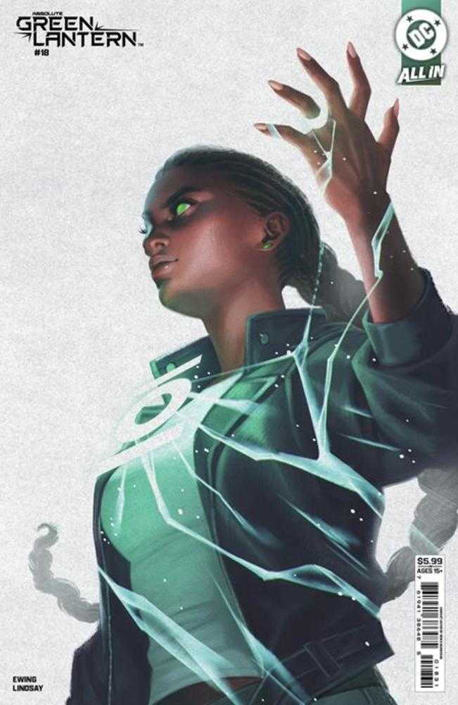 Absolute Green Lantern 18 Cover C Reiko Murakami Card Stock Variant - gabescaveccc