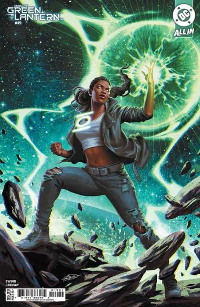 Absolute Green Lantern #19 Cover B Mateus Manhanini Card Stock Variant - gabescaveccc