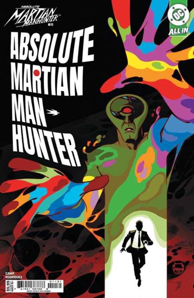 Absolute Martian Manhunter 11 Cover C Dave Johnson Card Stock Variant - gabescaveccc