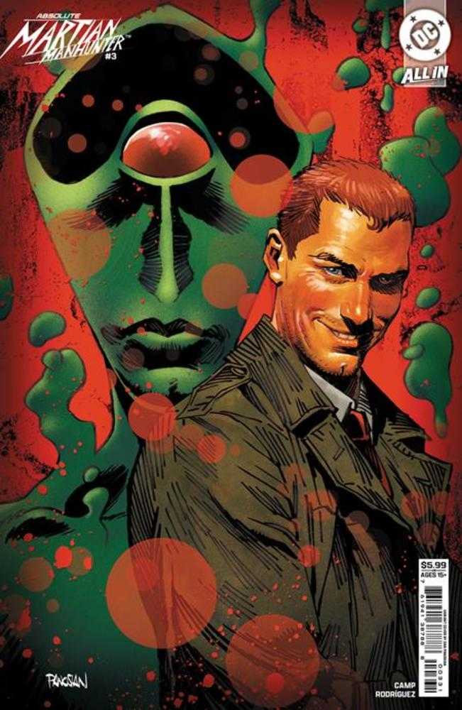 Absolute Martian Manhunter 3 (Of 12) Cover C Dan Panosian Card Stock Variant - gabescaveccc