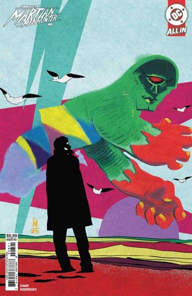 Absolute Martian Manhunter 8 Cover B Werther Dell Edera Card Stock Variant - gabescaveccc