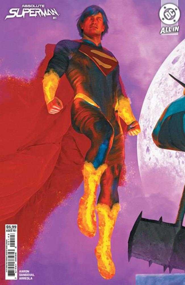 Absolute Superman 1 5th Print Cover B Mark Spears Connecting Card Stock Variant - gabescaveccc