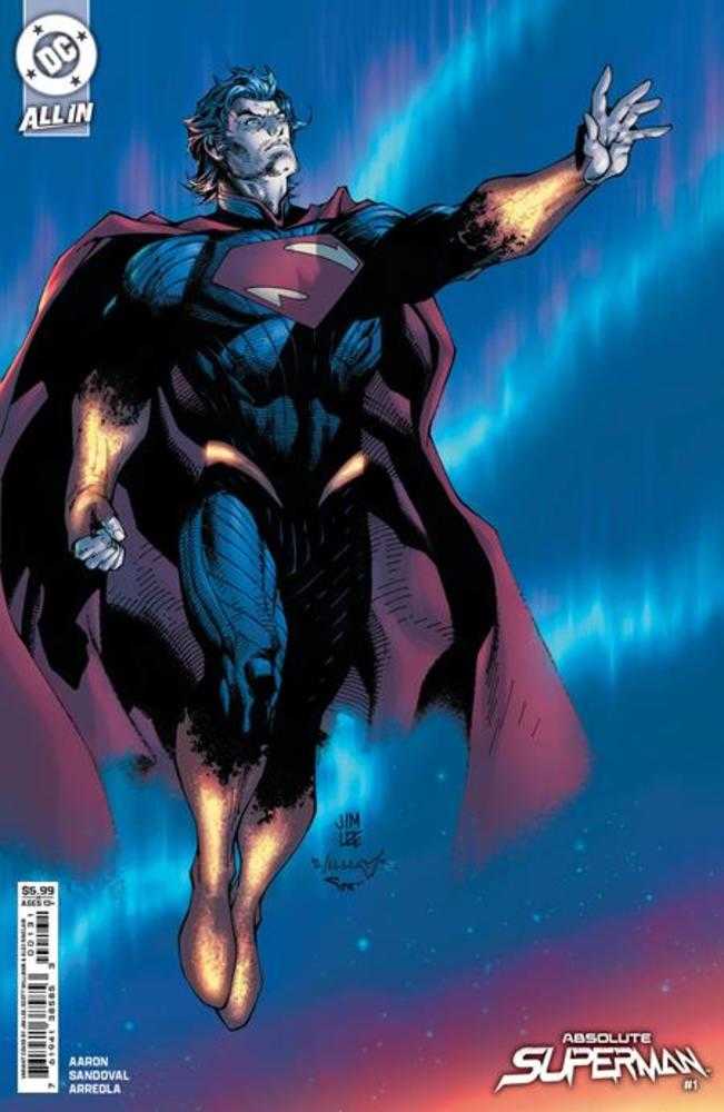 Absolute Superman #1 Cover C Jim Lee Card Stock Variant - gabescaveccc