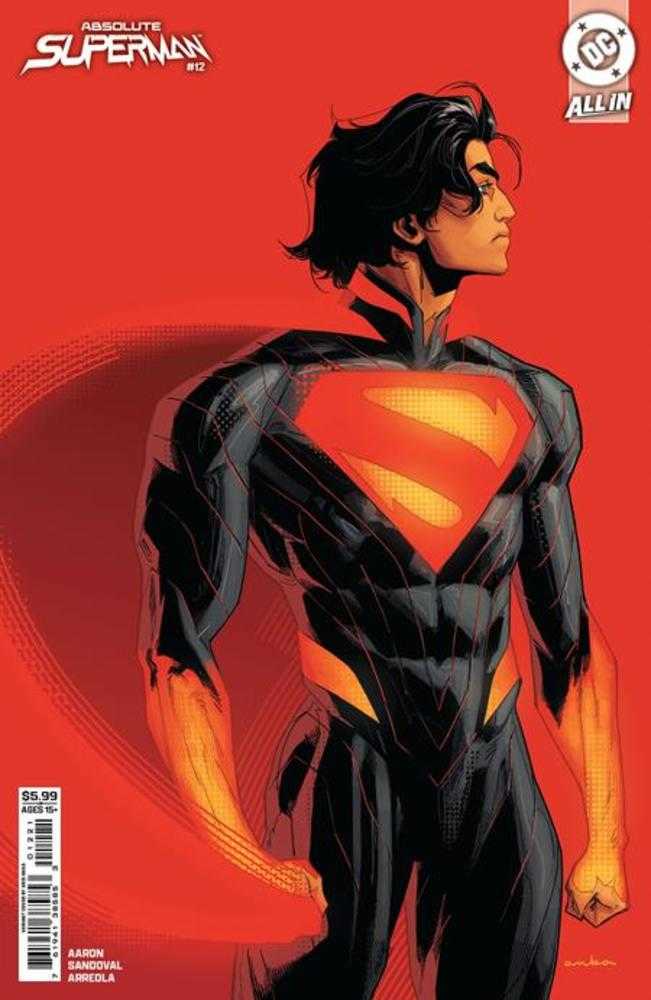 Absolute Superman 12 Cover C Kris Anka Card Stock Variant - gabescaveccc
