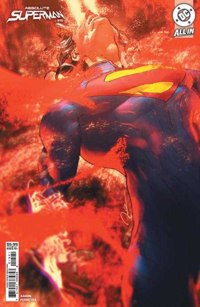 Absolute Superman 15 Cover B Gerald Parel Card Stock Variant - gabescaveccc