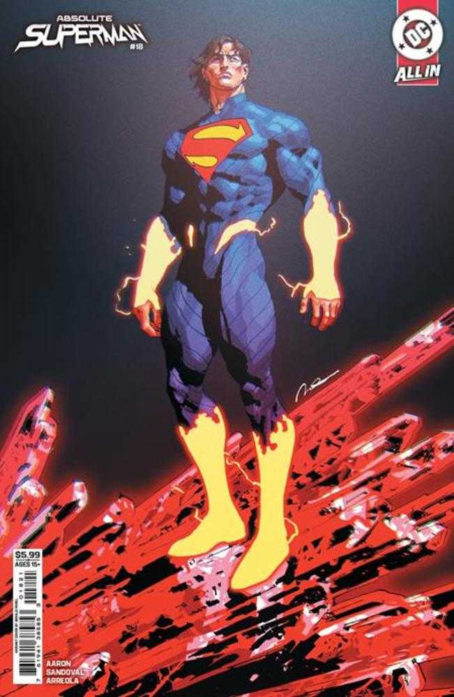 Absolute Superman 18 Cover B Gerald Parel Card Stock Variant - gabescaveccc