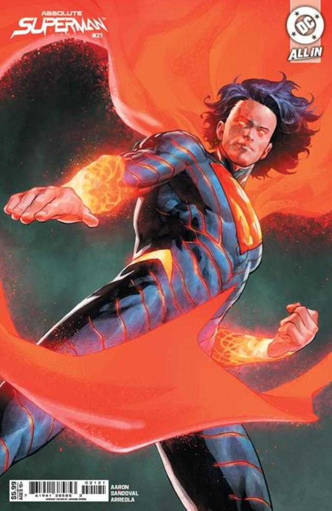 Absolute Superman 21 Cover B Jerome Opena Card Stock Variant - gabescaveccc